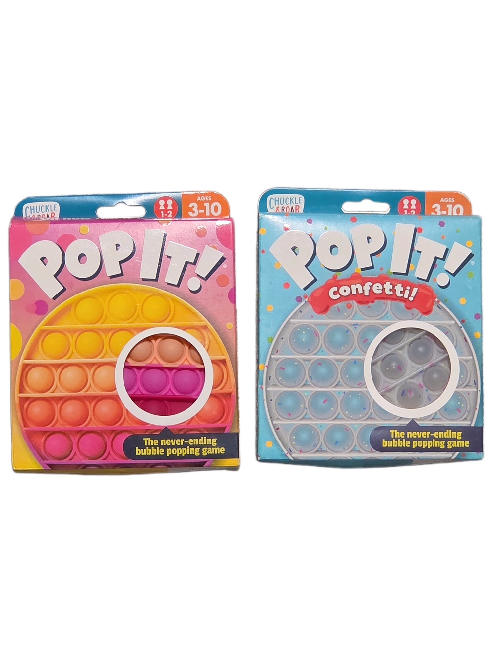 POP IT! - Set Of 2 Bubble Popping Fidget Toys - Picture 2 of 3